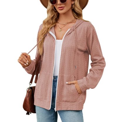 Loose Long-sleeved Hoodie - Image 4