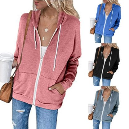 Pocketed Stylish Hoodie Jacket - Image 3