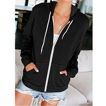 Pocketed Stylish Hoodie Jacket