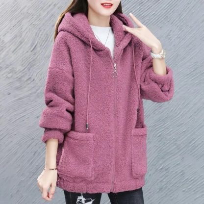 Loose Fit Sweater Hoodie - Image 2