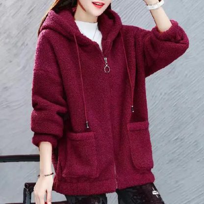 Loose Fit Sweater Hoodie - Image 3