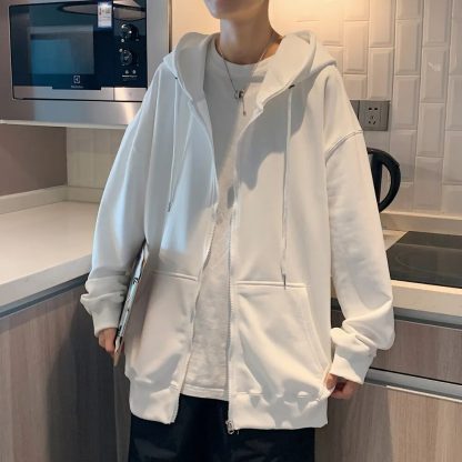 Classic Oversized Zippered Hoodies