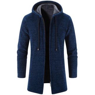 Versatile Winter Long Hoodie Coat