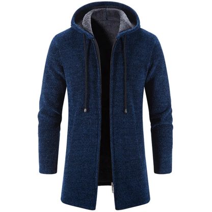 Versatile Winter Long Hoodie Coat