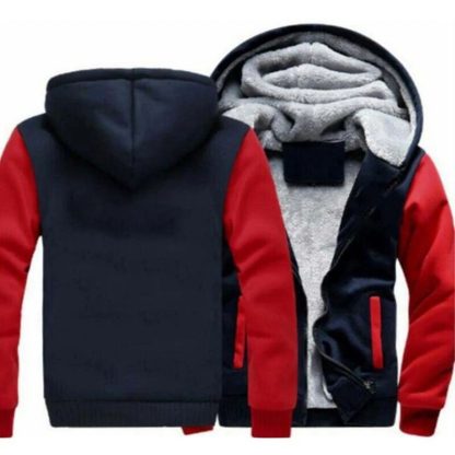 Windproof Zipper Hoodie Jacket - Image 4
