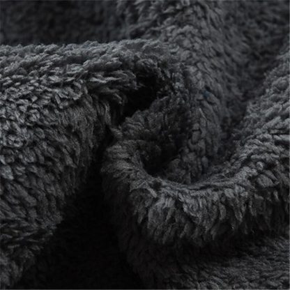 Solid Comfort Warm Hoodie - Image 6
