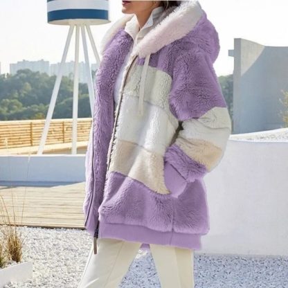Oversized Plush Pocket Hoodie - Image 2