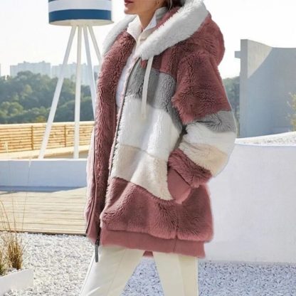 Oversized Plush Pocket Hoodie - Image 5