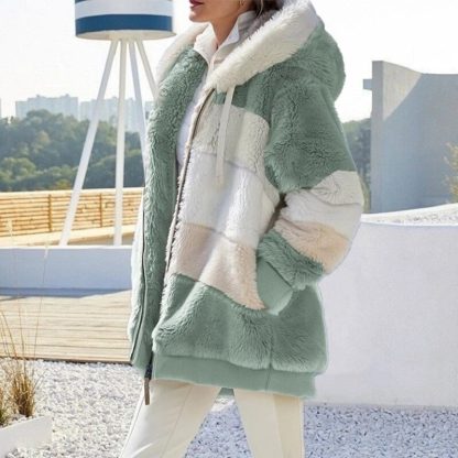 Oversized Plush Pocket Hoodie - Image 6