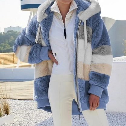 Oversized Plush Pocket Hoodie