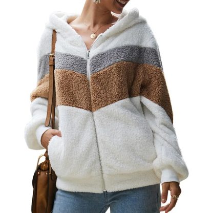 Thick Cozy Plush Coat Hoodie - Image 2
