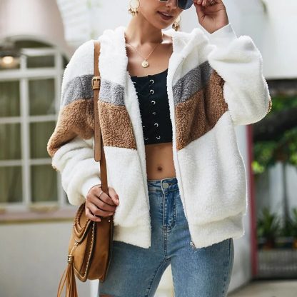 Thick Cozy Plush Coat Hoodie