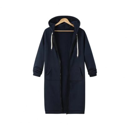 Long Hooded Sweatshirt - Image 5