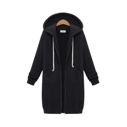 Long Hooded Sweatshirt