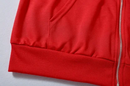 Women's Retro Hooded with Rhinestones - Image 8