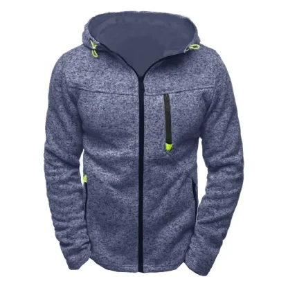 Hooded Tracksuit with Zipper Pockets