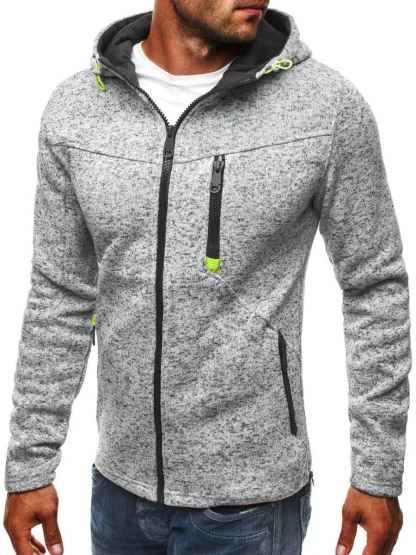Hooded Tracksuit with Zipper Pockets - Image 4
