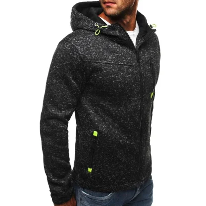 Hooded Tracksuit with Zipper Pockets - Image 3